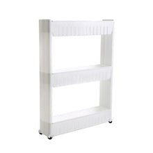 Load image into Gallery viewer, 3 &amp; 4 &amp; 5 Tier Slide Out Kitchen Bathroom Thin Storage Trolley Cart Rack
