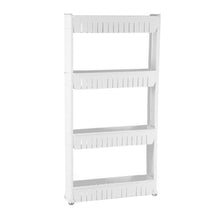 Load image into Gallery viewer, 3 &amp; 4 &amp; 5 Tier Slide Out Kitchen Bathroom Thin Storage Trolley Cart Rack
