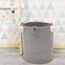 Load image into Gallery viewer, Kid Baby Toy Cotton Laundry Basket Washing Clothes Storage Bag Hamper Bin Tidy
