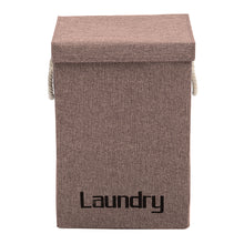 Load image into Gallery viewer, Collapsible Wash Laundry Basket Large Folding Clothes Hamper Bin Storage Bag
