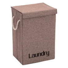 Load image into Gallery viewer, Collapsible Wash Laundry Basket Large Folding Clothes Hamper Bin Storage Bag
