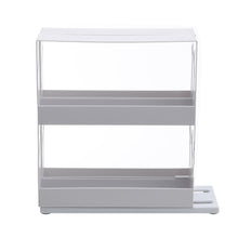 Load image into Gallery viewer, 2 tiers Rotating Spice Herb Rack Holder Kitchen Jar Pull-Out Organiser Storage
