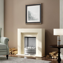 Load image into Gallery viewer, W81cm Electric Fireplace Suite Surround Free Standing Electric Fire
