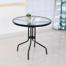 Load image into Gallery viewer, Outdoor Bar Table Glass Coffee Table Dining Table
