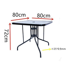 Load image into Gallery viewer, Outdoor Dining Table Set with 2Pcs Chairs, ZH0017LG0791
