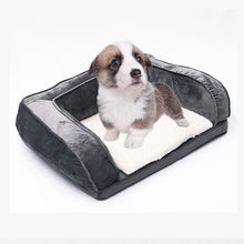 Load image into Gallery viewer, Soft Dog Pet Bed Cushion Mattress Grey

