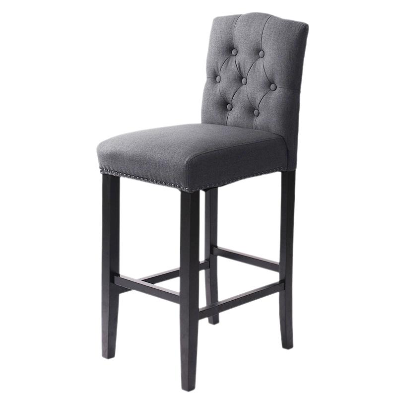 Linen Bar Stool