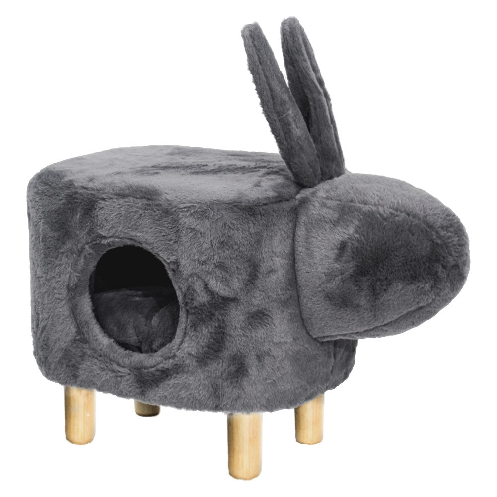 Storage Ottoman Footstool Pet Bed