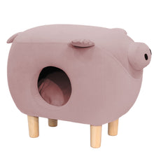 Load image into Gallery viewer, Storage Ottoman Footstool Pet Bed
