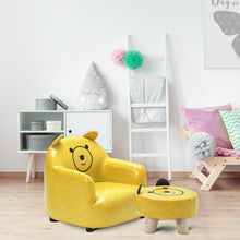 Load image into Gallery viewer, Children Kids Sofa Set Leather Upholstered Armchair
