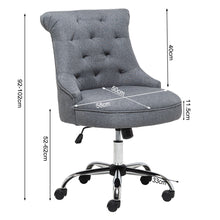 Load image into Gallery viewer, Office Chair Adjustable Height Swivel Study Computer Desk Task Chairs

