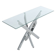 Load image into Gallery viewer, Glass Top Table End Coffee Bistro Bar Table
