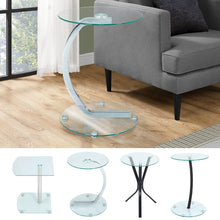 Load image into Gallery viewer, Tempered Glass Dining Table Modern Chrome Cross Legs Kitchen Room Tables
