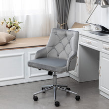 Load image into Gallery viewer, Velvet Executive Swivel Gas Lift Office Chair
