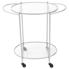 Load image into Gallery viewer, Kitchen Trolley Bar Cart Serving Drinks Cart Gold/Silver
