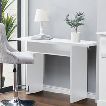 Load image into Gallery viewer, Wall Fixed Side Console Table Dressing Table Computer Table Workstation &amp; Shelf
