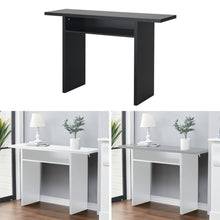 Load image into Gallery viewer, Wall Fixed Side Console Table Dressing Table Computer Table Workstation &amp; Shelf
