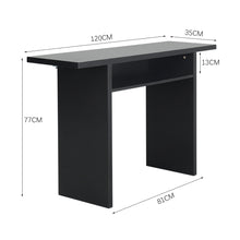 Load image into Gallery viewer, Wall Fixed Side Console Table Dressing Table Computer Table Workstation &amp; Shelf
