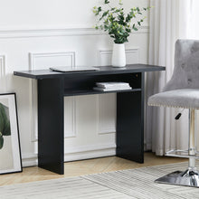 Load image into Gallery viewer, Wall Fixed Side Console Table Dressing Table Computer Table Workstation &amp; Shelf
