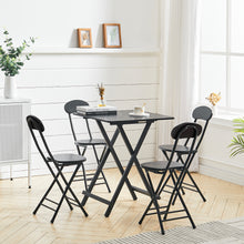 Load image into Gallery viewer, Folding Table with 2 &amp; 4 Chairs Breakfast Stools Kitchen Dining Room Furniture Set
