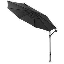 Load image into Gallery viewer, 3M Black Sun Parasol Hanging Banana Umbrella
