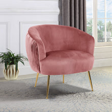 Load image into Gallery viewer, Scallop Oyster Shell Accent Pleated Chair
