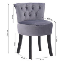 Load image into Gallery viewer, Makeup Dressing Table Stool Vanity Chair Dining Chairs
