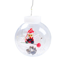 Load image into Gallery viewer, Decorative Hanging Ball LED Lights with Sucker Christmas Ornament, SW0338
