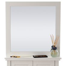 Load image into Gallery viewer, 60CM White MDF Framed Makeup Wall Mirror with Shelf
