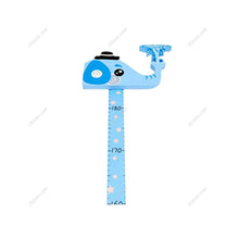 Load image into Gallery viewer, Kids Height Growth Ruler for Kids Room Decor, 3D Giraffe Elephant Movable
