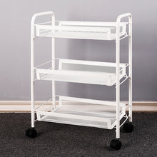 Load image into Gallery viewer, Portable Kitchen Trolley Mesh Storage Rack
