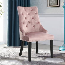 Load image into Gallery viewer, Modern Velvet High Wing Dining Chair
