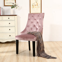 Load image into Gallery viewer, Modern Velvet High Wing Dining Chair
