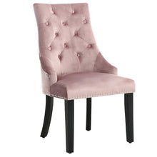 Load image into Gallery viewer, Modern Velvet High Wing Dining Chair
