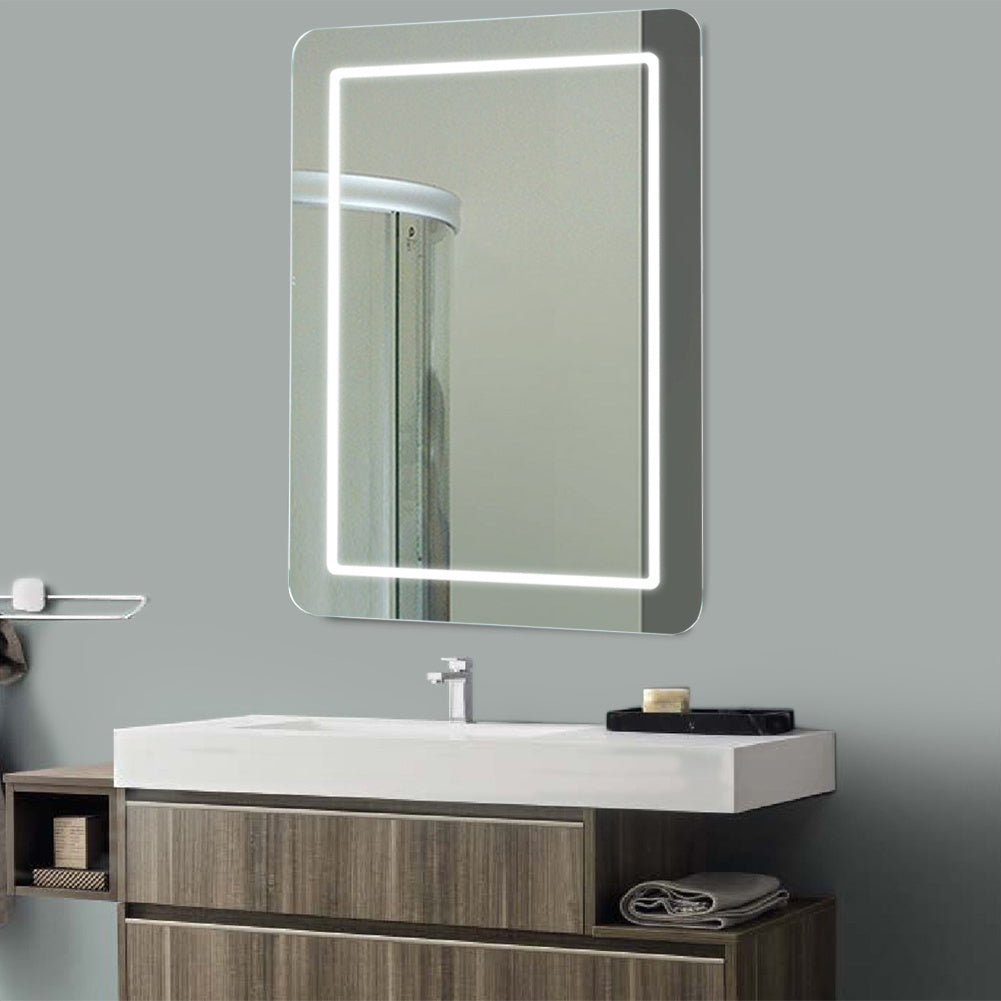 LED Bathroom Mirror with Demister Pad Sensor